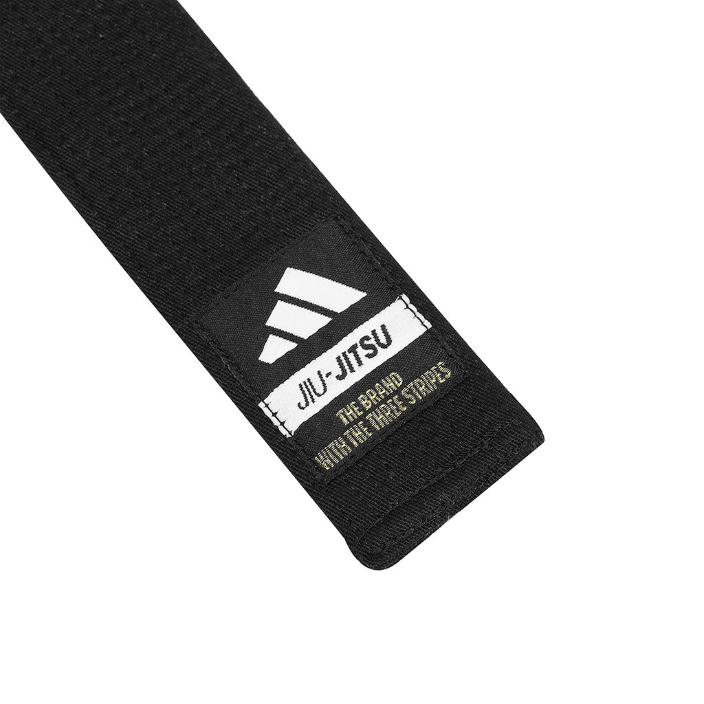 ADIDAS Cinturón negro BJJ Master. Faixa preta para Jiu Jitsu y Luta Livre