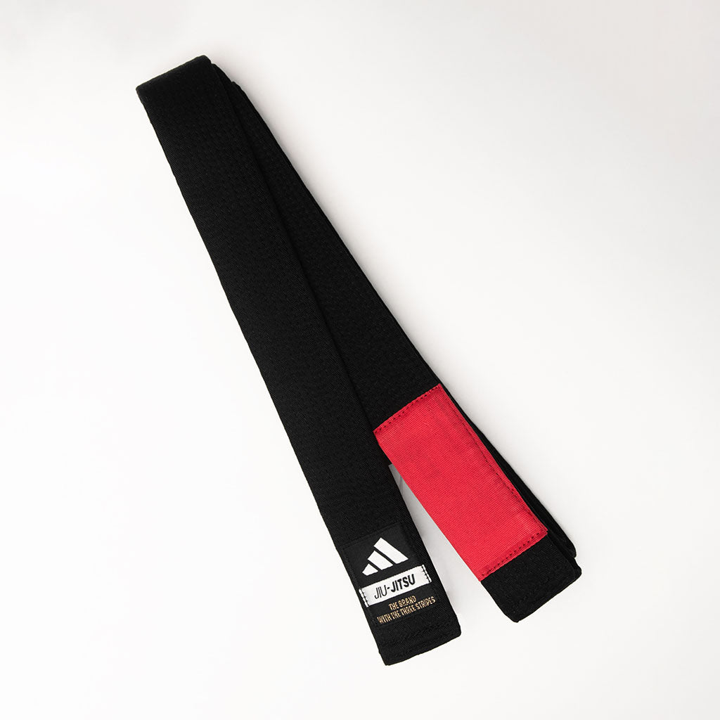 ADIDAS Cinturón negro BJJ Master. Faixa preta para Jiu Jitsu y Luta Livre