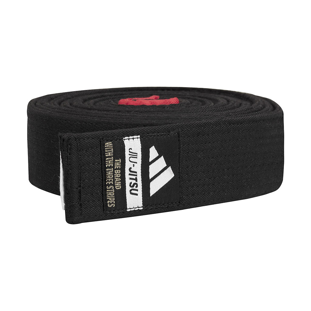 ADIDAS Cinturón negro BJJ Master. Faixa preta para Jiu Jitsu y Luta Livre