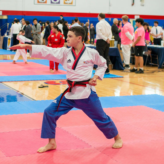 ADIDAS Adi Poomsae Cadete masculino - Dobok de Taekwondo Poom