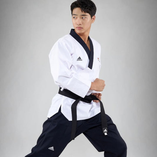 ADIDAS Adi Poomsae Dan masculino - Dobok Taekwondo para Poomsae senior