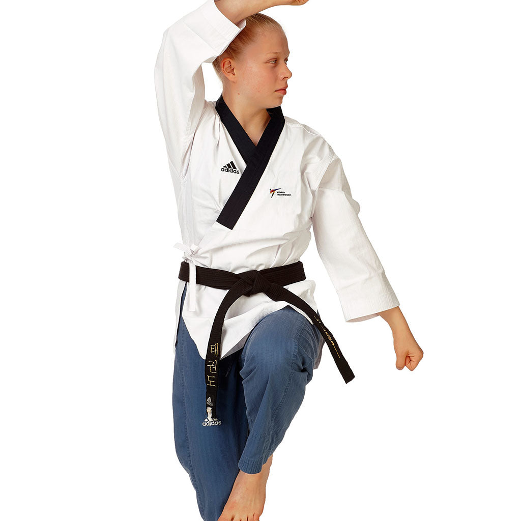 ADIDAS Adi Poomsae Dan femenino -Dobok Taekwondo para Poomsae senior