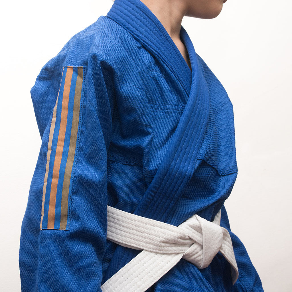 ADIDAS Rookie JJ250 azul. Kimono de Jiu jitsu unisex para niños y adolescentes