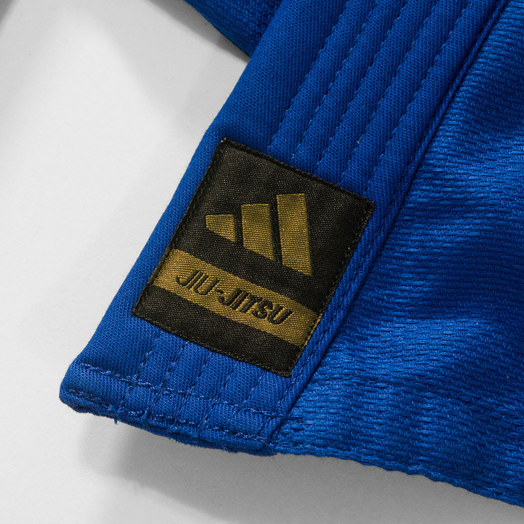 ADIDAS Rookie JJ250 azul. Kimono de Jiu jitsu unisex para niños y adolescentes