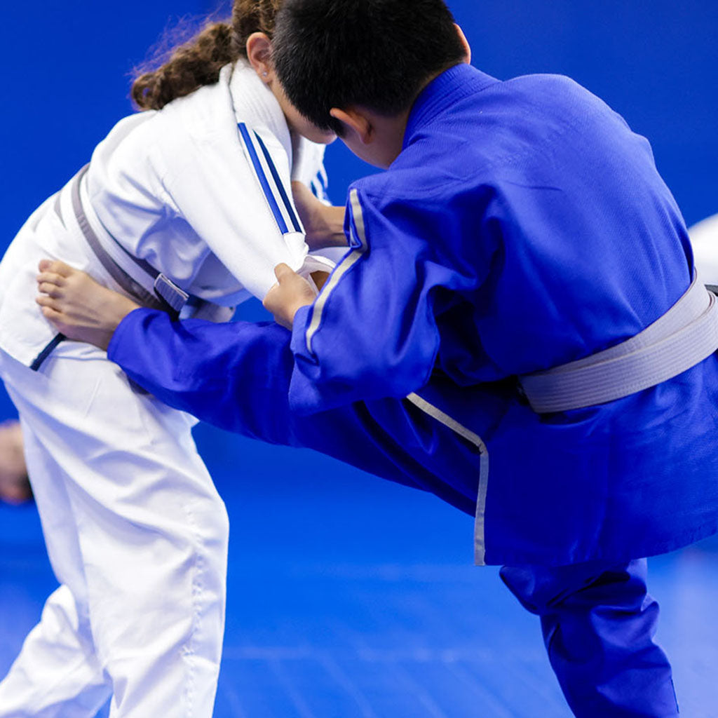 ADIDAS Rookie JJ250 azul. Kimono de Jiu jitsu unisex para niños y adolescentes