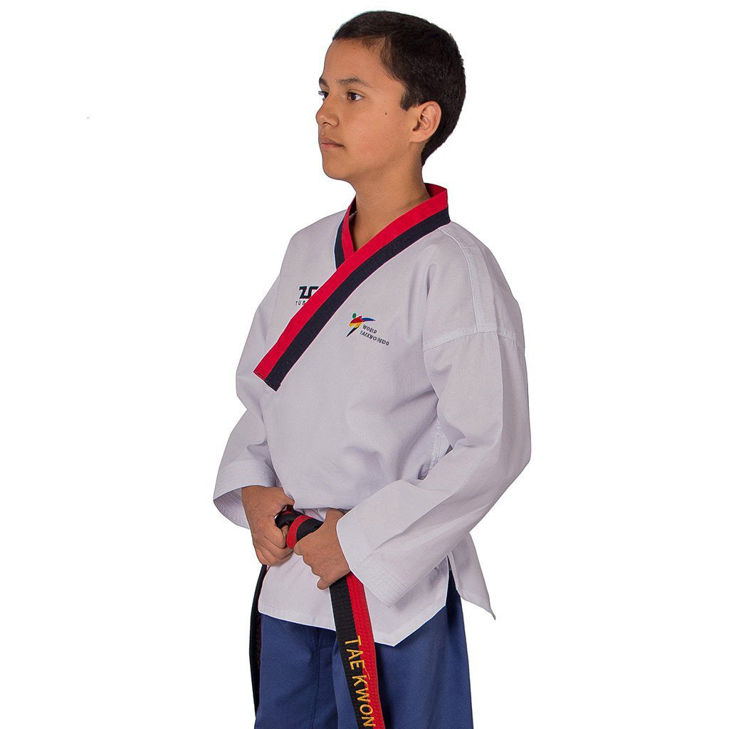 TUSAH EZ-Fit Poomsae Cadete Poom. Uniforme para Taekwondo