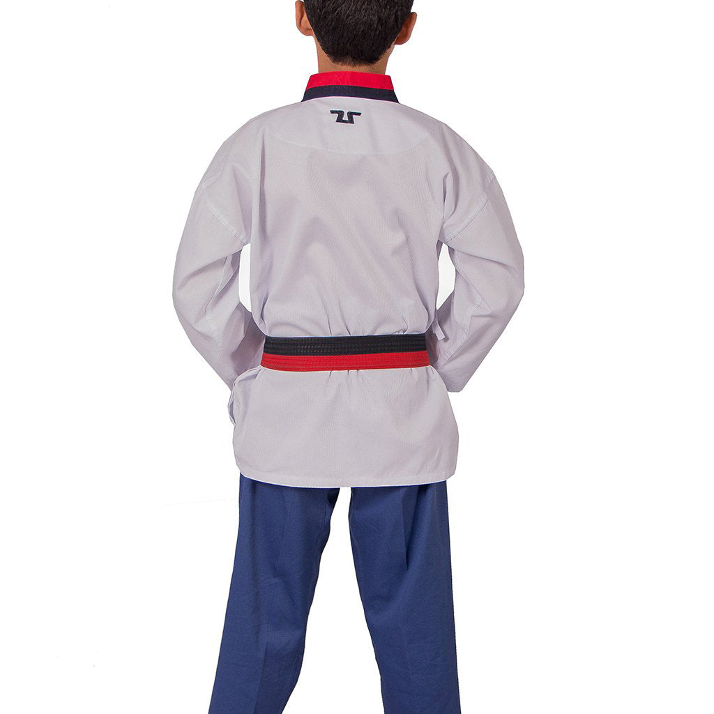 TUSAH EZ-Fit Poomsae Cadete Poom. Uniforme para Taekwondo