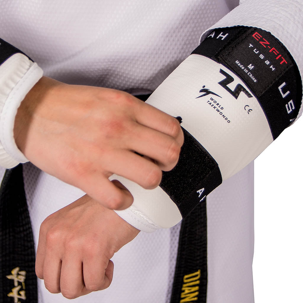 TUSAH Ez-Fit Protector de antebrazos para Taekwondo